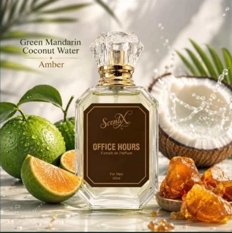Office Hours with green mandarin and coconut-water notes