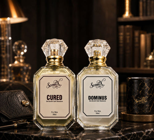 Cured & Dominus by ScentX | Luxury Perfume Bundle for Unisex