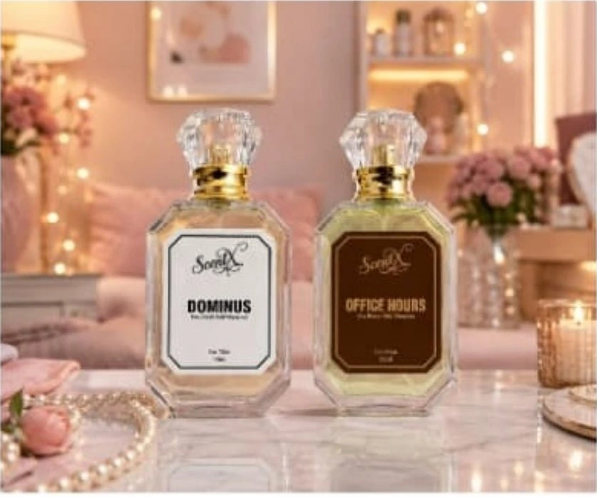 Dominus and Office Hours perfume duo